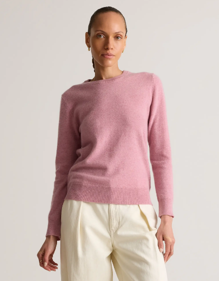 Mongolian Cashmere Crewneck Sweater